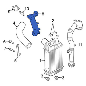 Nissan OE - Turbocharger Inlet Hose