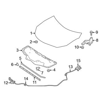 Nissan OE - Hood & Components