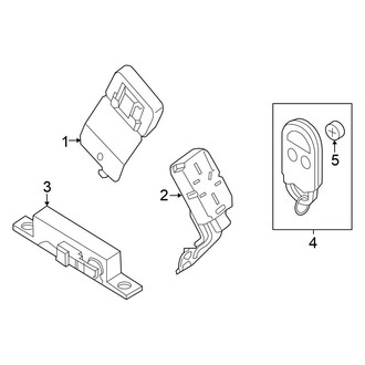 Nissan OE - Electrical - Keyless Entry Components