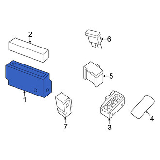 Nissan OE - Lower Fuse Box Cover