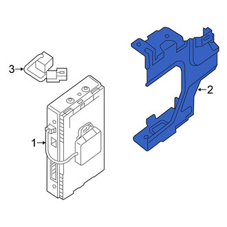 Nissan OE - GPS Navigation Control Module Bracket