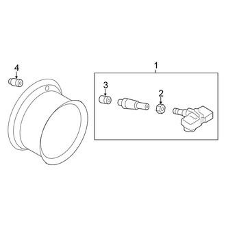Nissan OE - Electrical - Tire Pressure Monitor Components