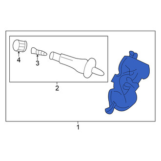 Nissan OE - Tire Pressure Monitoring System (TPMS) Sensor