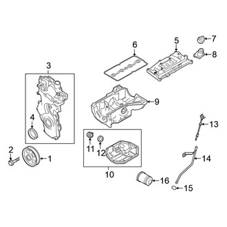 Nissan OE - Engine / Transaxle - Engine Parts