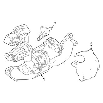 Nissan OE - Engine / Transaxle - Turbocharger & Components (1.6L)