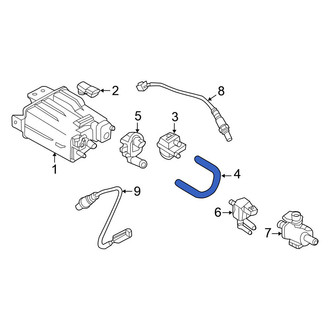Nissan OE - Evaporative Emissions System Lines