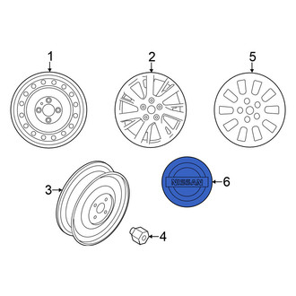 Nissan OE - Wheel Cap