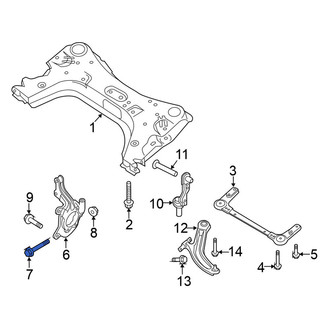 Nissan OE - Steering Knuckle Bolt
