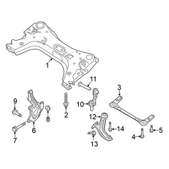 Nissan OE - Front Suspension - Suspension Components