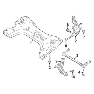 Nissan OE - Front Suspension - Suspension Components (1.6L)