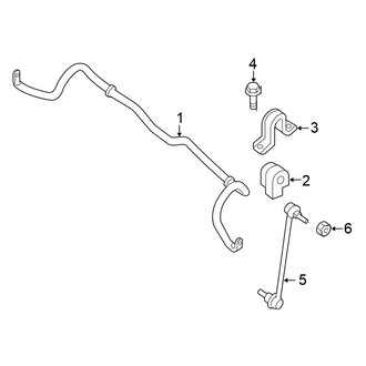 Nissan OE - Front Suspension - Stabilizer Bar & Components