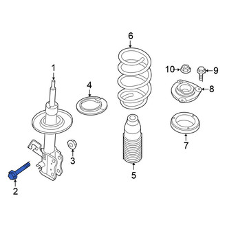 Nissan OE - Suspension Strut Bolt