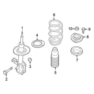 Nissan OE - Front Suspension - Struts & Components