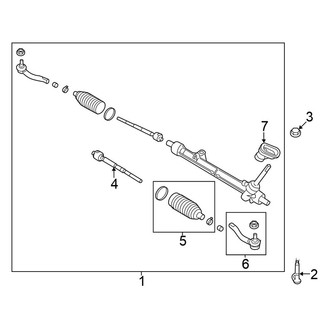 Nissan OE - Steering Gear & Linkage