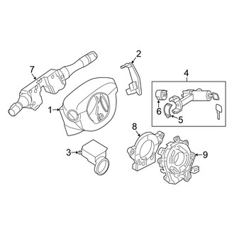 Nissan OE - Steering Column - Shroud, Switches & Levers
