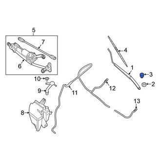 Nissan OE - Wiper Arm Cap