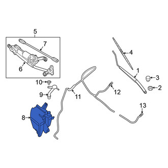 Nissan OE - Washer Fluid Reservoir