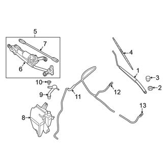Nissan OE - Windshield - Wiper & Washer Components