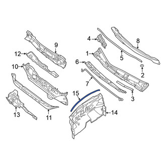 Nissan OE - Front Upper Engine Compartment Insulation