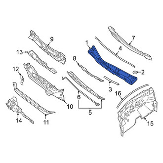 Nissan OE - Front Cowl Cover