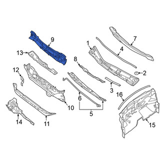Nissan OE - Front Upper Firewall