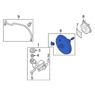 Nissan OE - Power Brake Booster