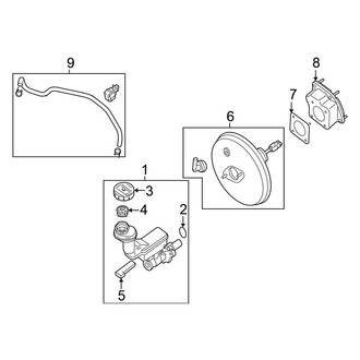Nissan OE - Cowl - Components on Dash Panel (FE+S / S / SL / SR / SV)