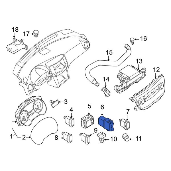 Trunk Lid Release Switch