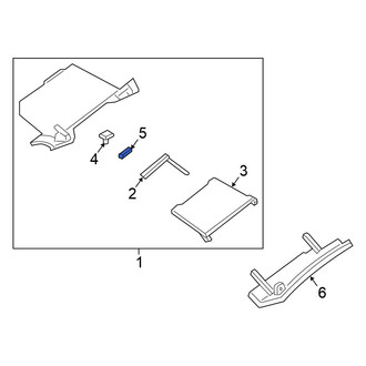Nissan OE - Front Glove Box Light Bulb