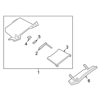 Nissan OE - Instrument Panel - Glove Box