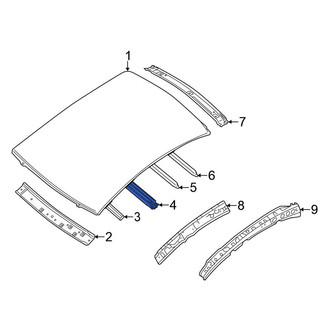 Nissan OE - Center Front Roof Bow