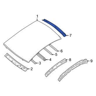 Nissan OE - Rear Roof Header Panel