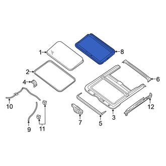 Nissan OE - Sunroof Cover
