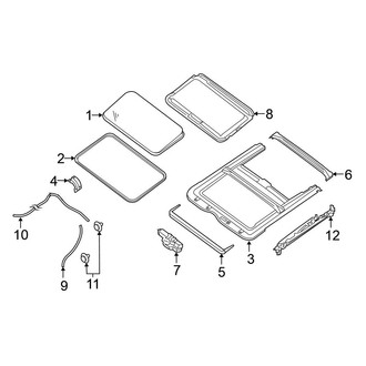 Nissan OE - Roof - Sunroof