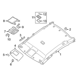 Nissan OE - Roof - Interior Trim