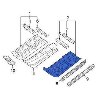 Nissan OE - Front Left Floor Pan