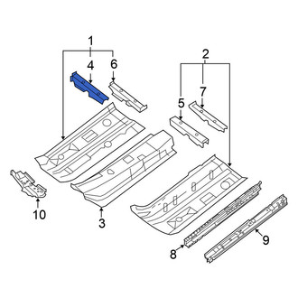 Nissan OE - Front Right Floor Pan Crossmember
