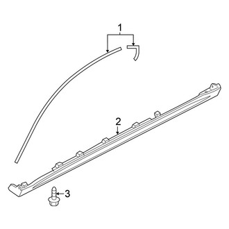 Nissan OE - Pillars, Rocker & Floor - Exterior Trim