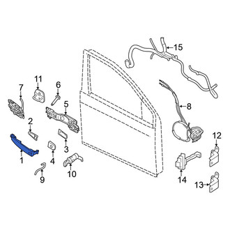 Nissan OE - Front Outer Exterior Door Handle