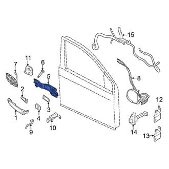 Nissan OE - Front Left Exterior Door Handle Base
