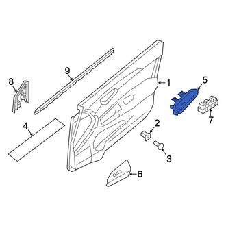Nissan OE - Front Left Interior Door Handle Trim