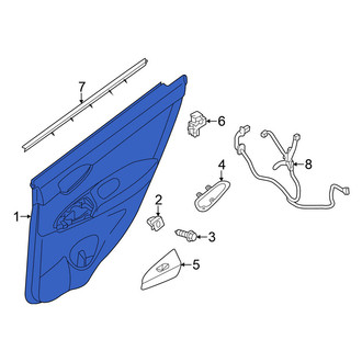 Nissan OE - Front Left Inner Door Interior Trim Panel
