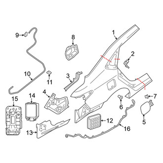 Nissan OE - Quarter Panel & Components