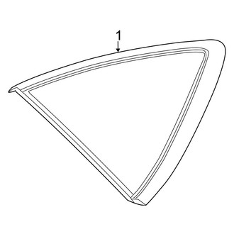 Nissan OE - Quarter Panel - Glass