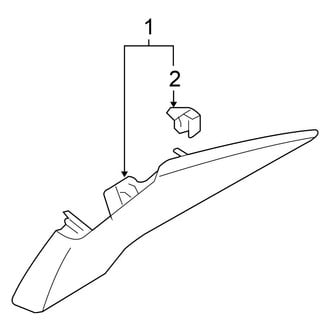 Nissan OE - Quarter Panel - Interior Trim (S / SL / SR / SR Turbo / SV)