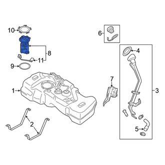 Nissan OE - Fuel Pump and Sender Assembly