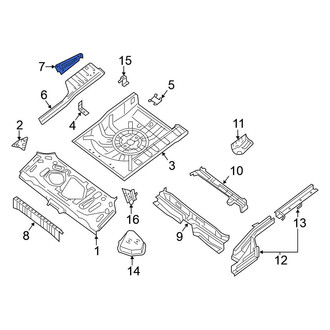 Nissan OE - Rear Left Outer Floor Extension