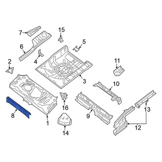 Nissan OE - Rear Center Floor Pan Crossmember