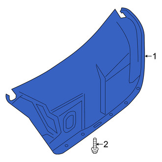 Nissan OE - Rear Deck Lid Trim