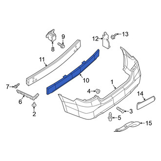 Nissan OE - Rear Bumper Impact Absorber